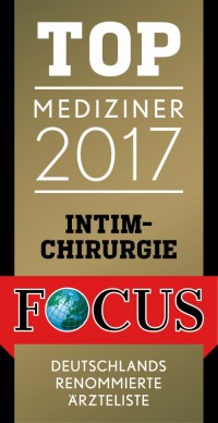 Top Mediziner 2017 - Focuslistung für Intimchirurgie